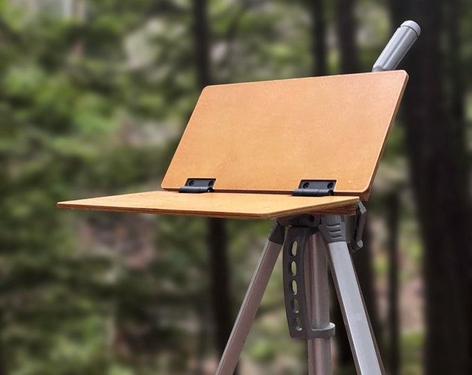 Aqua Metal Book Easel, Art Prop, Shabby Cottage Chic, Fleur De Lis