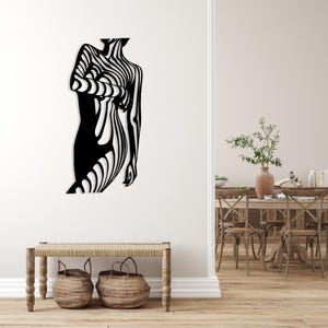 Women Body Laser Cut Svg Dxf Files Wall Sticker Engraving Decal ...