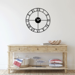 Modern Clock & Watch Laser Cut SVG DXF Files - Wall Art, Engraving Template, CNC Cutting, Router, Digital Vector Design - Instant Download