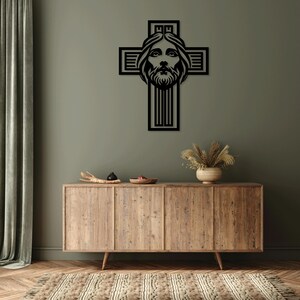 Jesus Cross Christ Messiah Laser Cut Svg Dxf Glowforge Files Wall ...