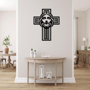 Jesus Cross Christ Messiah Laser Cut Svg Dxf Glowforge Files Wall ...