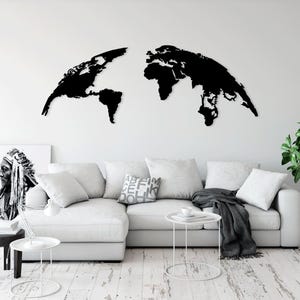 Welt Design Globus Karte Laser cut svg dxf glowforge Dateien Wandaufkleber Aufkleber Silhouette Vorlage CNC schneiden digitaler Vektor-Sofortdownload