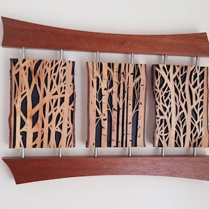 Forest Triptych Wall art