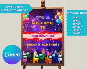 Among Us Banner - Etsy