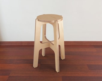 KLAS Stool | Wooden Stool | Modern Side Table | CUSTOMIZABLE