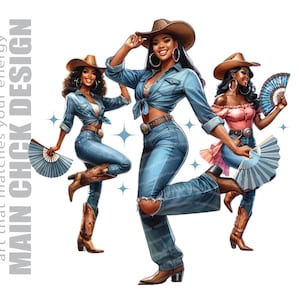 Laarzen op de grond, lijndansen clipart, zwarte cowgirl clipart, cowgirl met ventilator PNG, instant download, commercieel gebruik