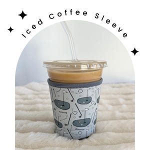 16 Oz Iced Coffee Koozie - Etsy