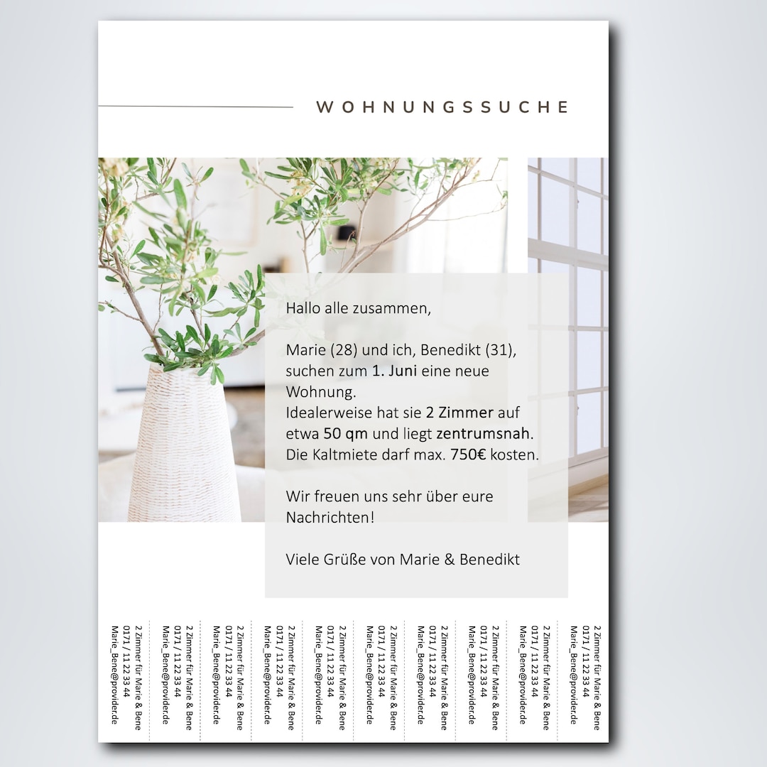 Flyer Abrei zettel F r Wohnungssuche Suche Eine Wohnung Mit Einem flyer-abrei-zettel-f-r-wohnungssuche-suche-eine-wohnung-mit-einem