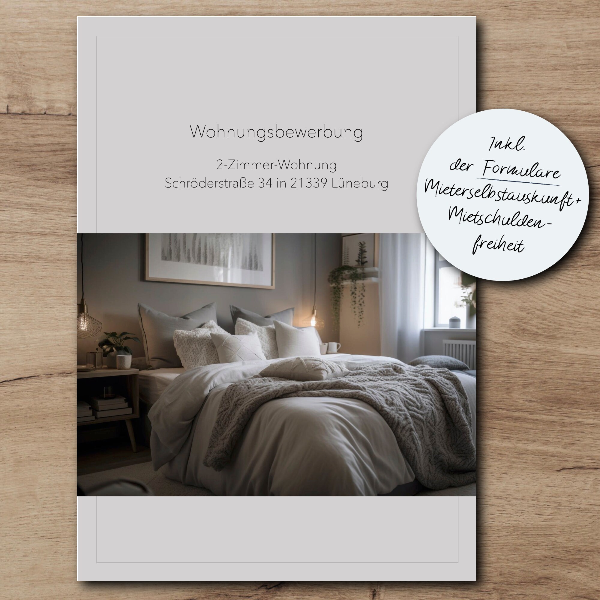 Templates for your apartment application. Pair. Word. Easy to fill out & overwrite. Increases your chances of success! FREE template.