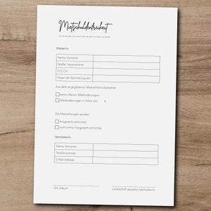 Templates for your apartment application as a single. Word. Easy to fill out and edit. Increase your chances of success FREE template. image 6