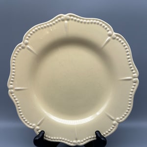 Chris Madden Adalina Yellow Salad Plate Discontinued 9&quot; Diameter