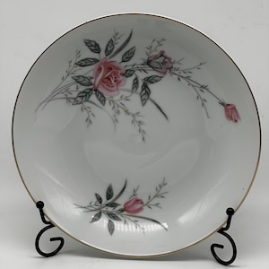 Golden Rose by Fine China of Japan 9 1/4 Round Vegetable Bowl Discontinued