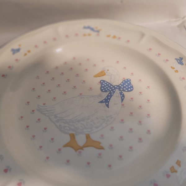 Brick Oven Stoneware "Aunt Rhody" Dinner Plate 10.75 in