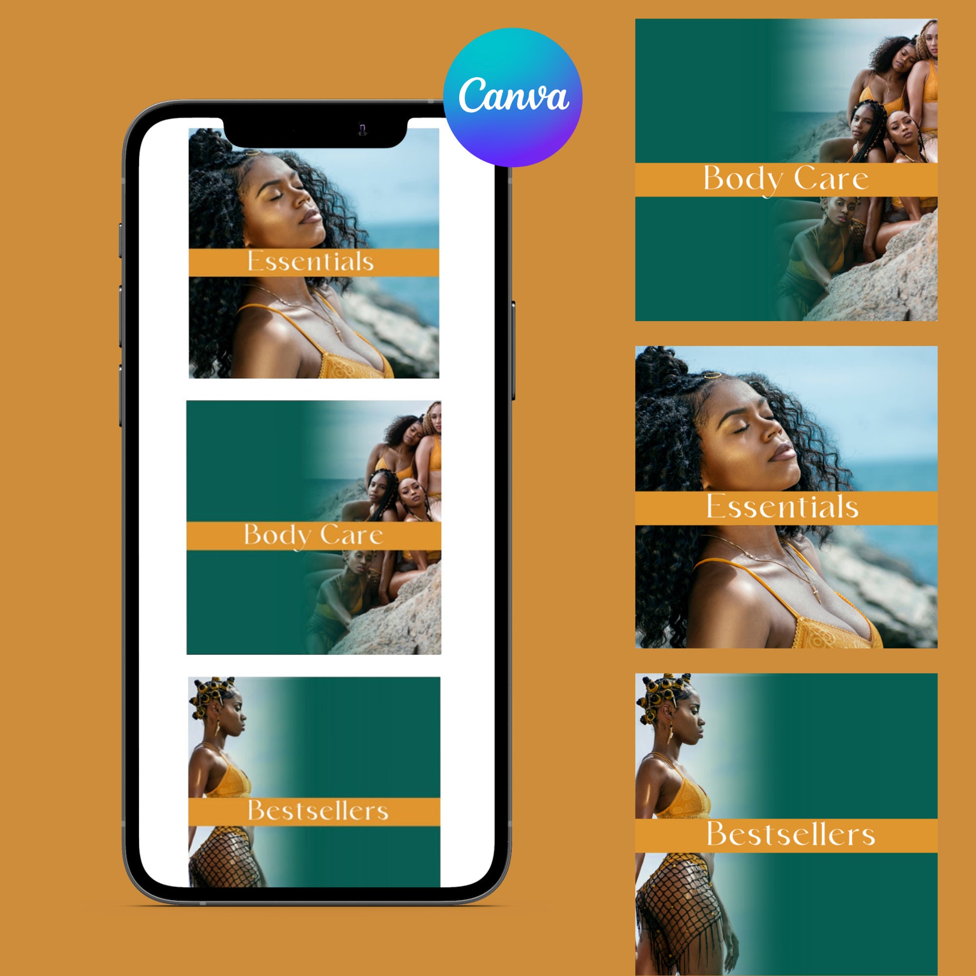 Skin Care Shopify Wix DIY Website Kit Template Editable In Etsy download-skin-care-product-selling-clean-website-design-to-create-a