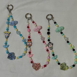 Powerpuff Girls/Handyperlen Anhänger/Crybaby/Handy/Handy/Powerpuff Mädchen/bunt/bunt