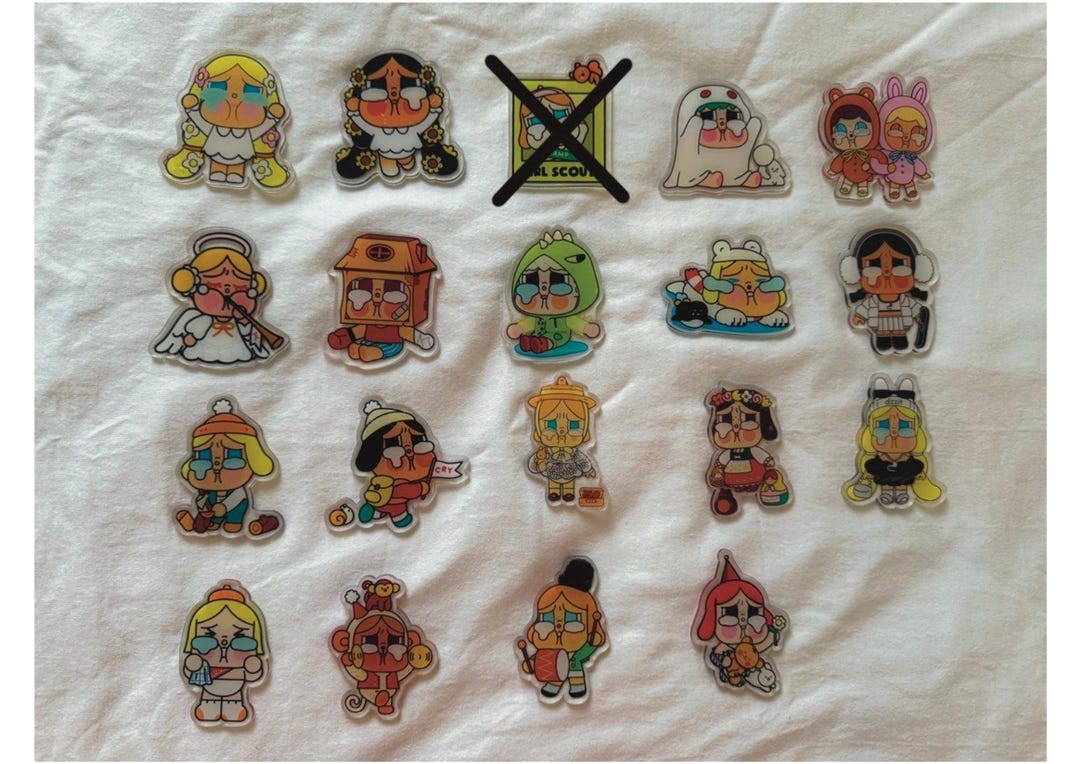 Acrylic Popsocket/handmade/crybaby/cuties/phone Grip Stand - Etsy