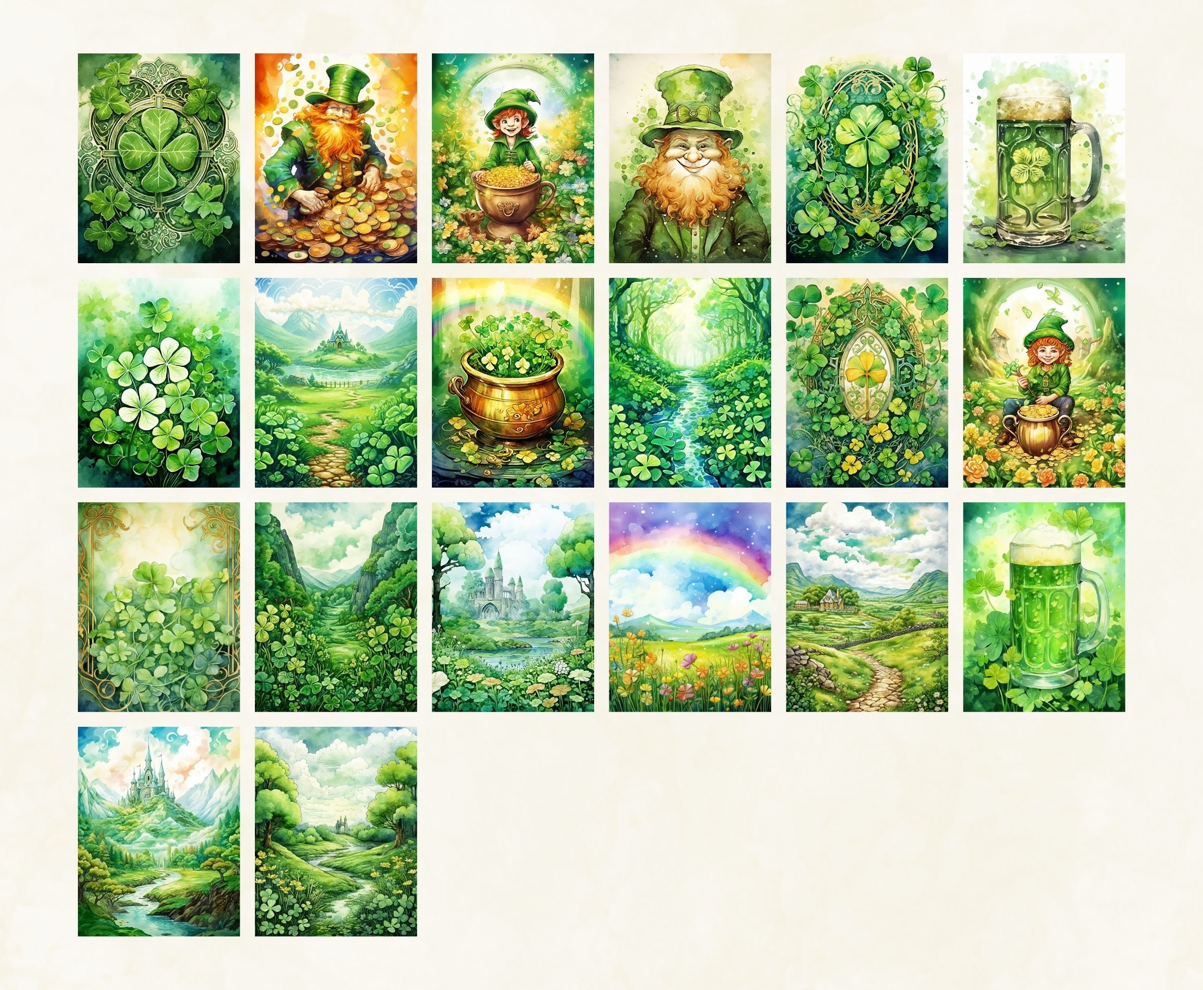 st patricks day motifs