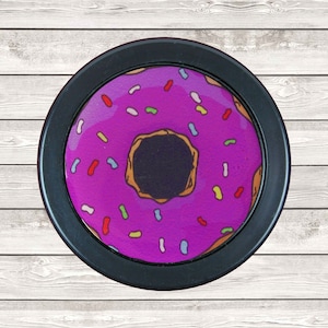 Donut Universal horn push button to fit aftermarket steering wheel