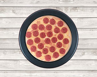 Pulsante del clacson per pizza per adattarsi al volante aftermarket