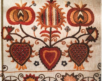 Hungarian embroidery Márton Erzsébet kézimunka rare vintage paper book