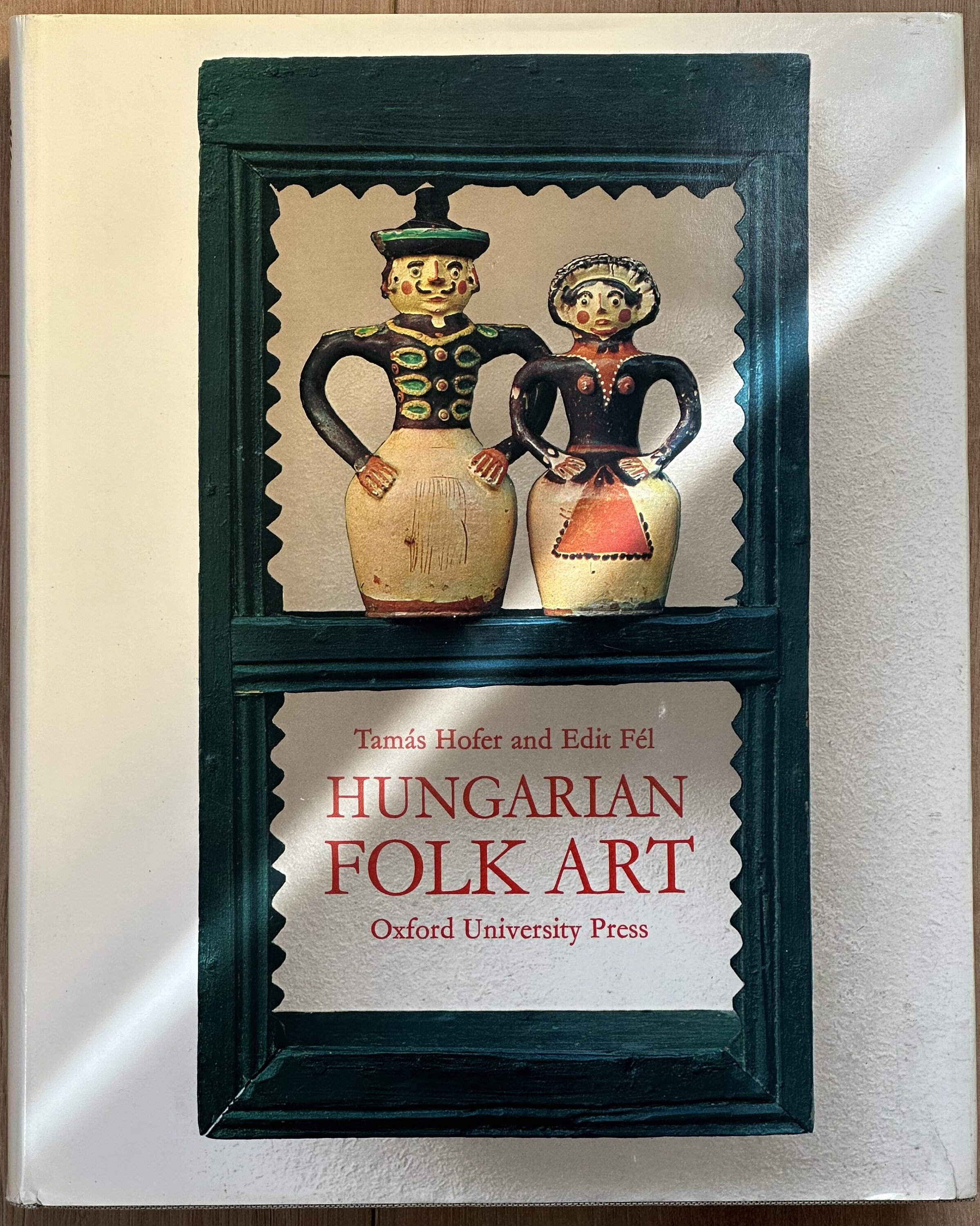 Hungarian Folk Art (English Edition) First Edition rare vintage paper book