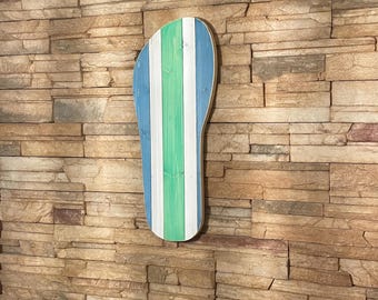 24 inch Wall Hanging  Flip Flop Towel Rack, Beach, Pool Towel Rack