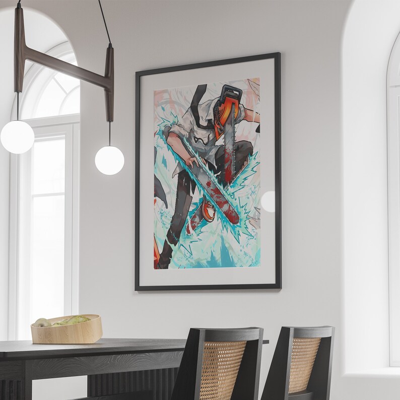 Anime Poster Wall Art Decor Wall Collage Gallery Wall Art Etsy