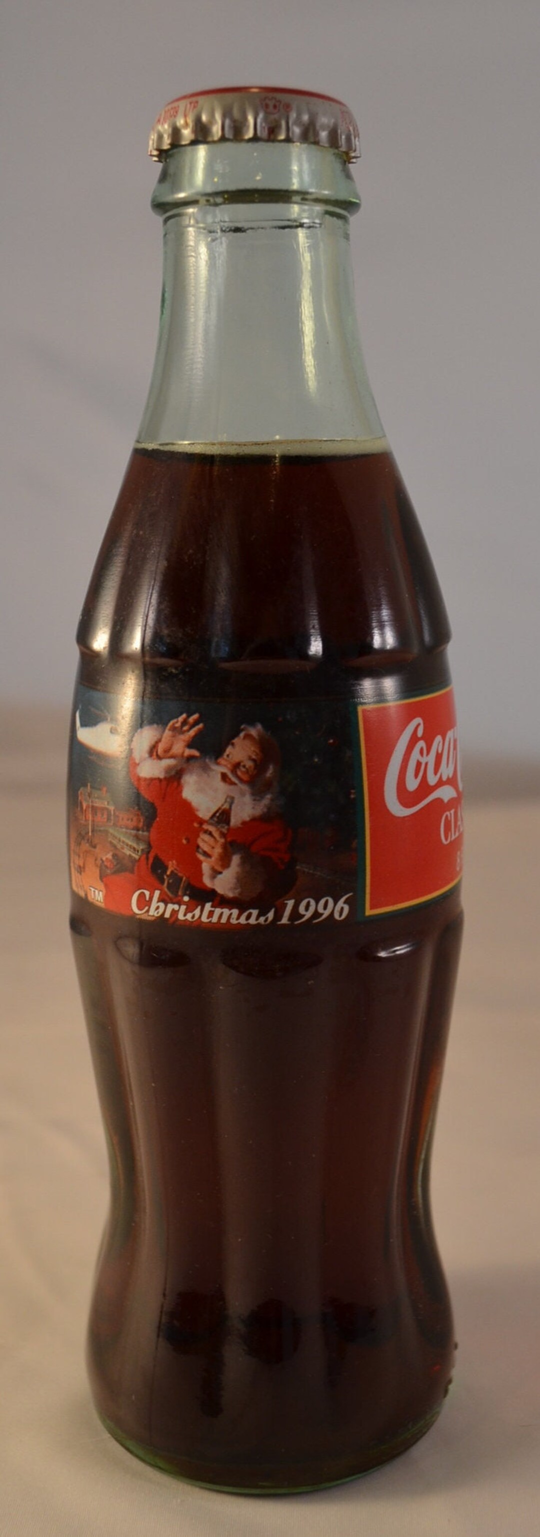 Coca cola christmas bottle