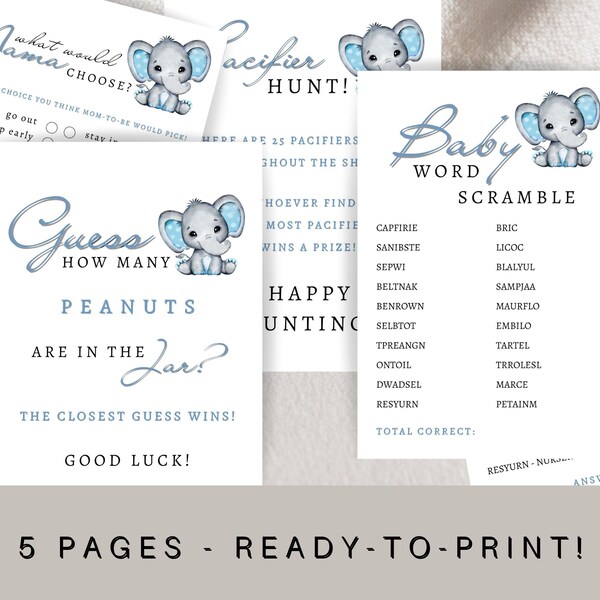 Guess How Many Pacifiers - Etsy