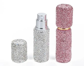 Bling parfumspuitfles | Luxe kristal | Strass | Glanzend | Reizen | Draagbaar | Make-up | Accessoires | Schoonheid | Verstuiver