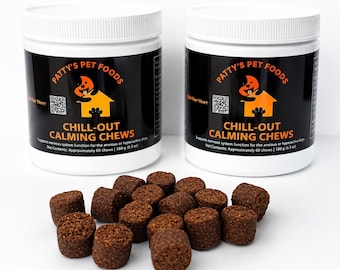 Calming Chews for Dogs | Natural Anxiety & Stress Relief Soft Chews (60 Count)