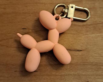 Whimsical Balloon Dog Keychain - Perfect for Dog Lovers