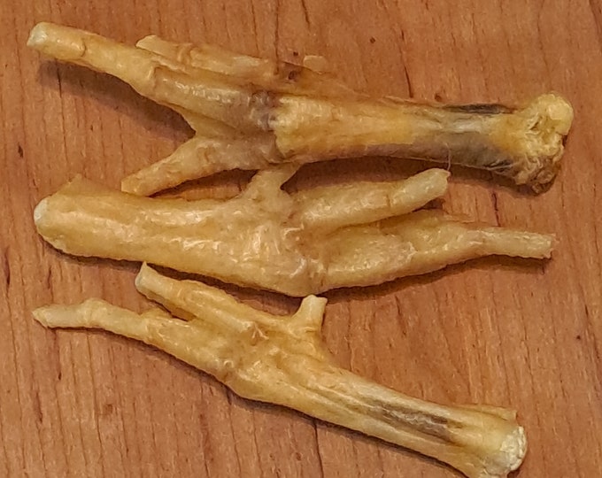 Chicken Feet Treats For Dogs, Collagen Rich, 10 or 20 Pack