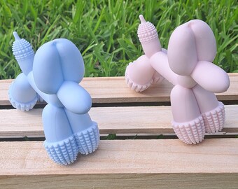 Balloon Dog Chew Toy – Gentle, Interactive Fun for Small Dogs & Puppies