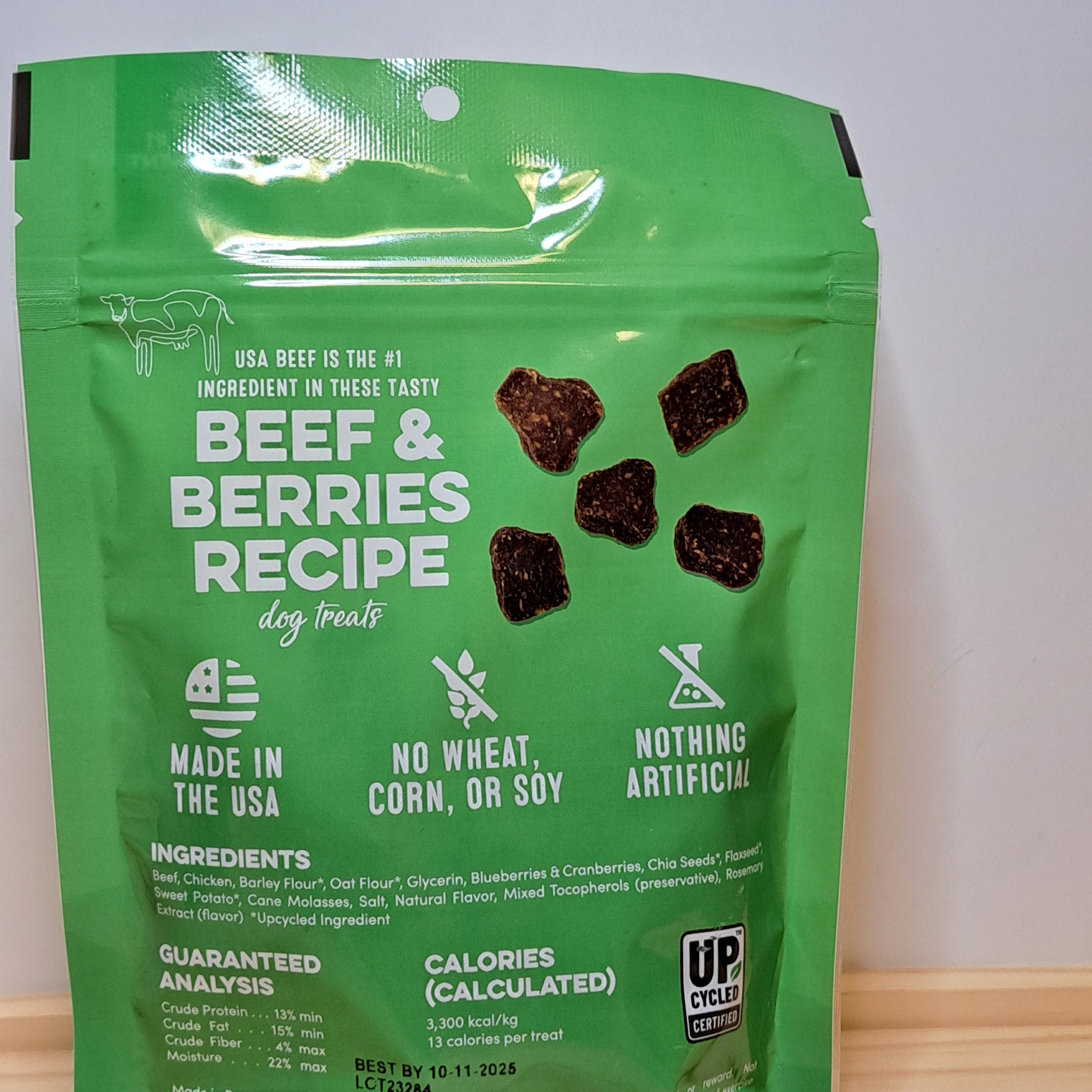 Premium Beef Jerky Dog Training Treats Healthy & Delicious
