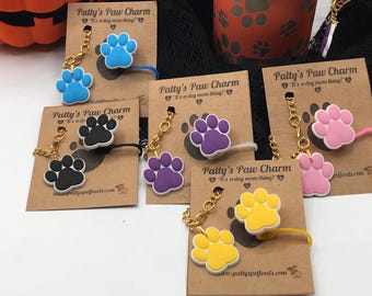 Adorable Paw Print Straw Topper for Dog Lovers - Keep Your Straw Covered in Style!