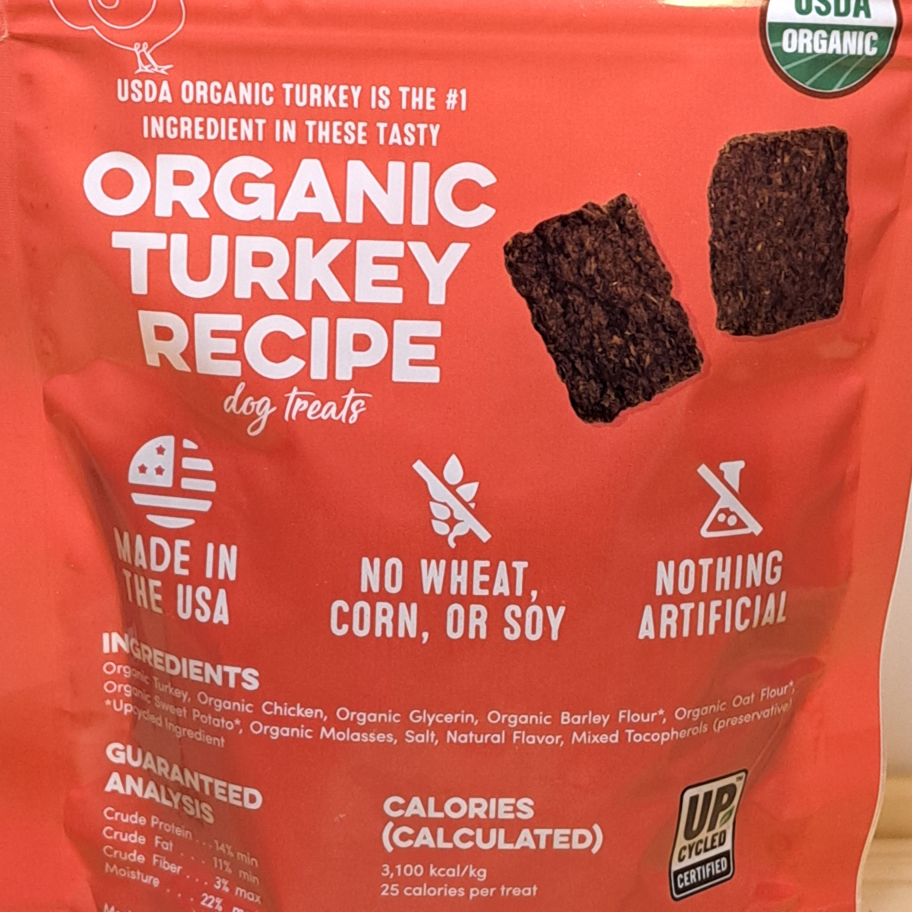Pooch Perfect Dog Jerky Treats Organic Turkey Sweet Potato