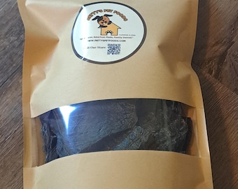 Dehydrated Beef Liver Dog Treats (12oz) | High-Protein, Single-Ingredient, Human-Grade Dog Snacks