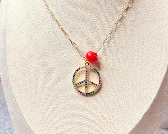 Mystic Charms 18K Gold Plated Paper Clip Chain | Minimalist Link Necklace