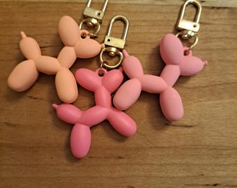 Whimsical Balloon Dog Keychain - Perfect for Dog Lovers