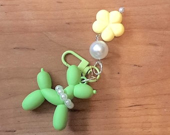 Balloon Dog Keychain/Purse Charm