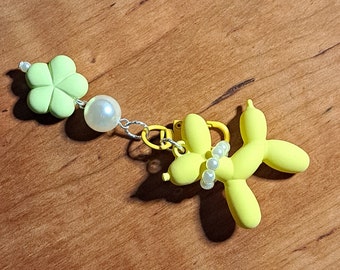 Balloon Dog Keychain/Purse Charm