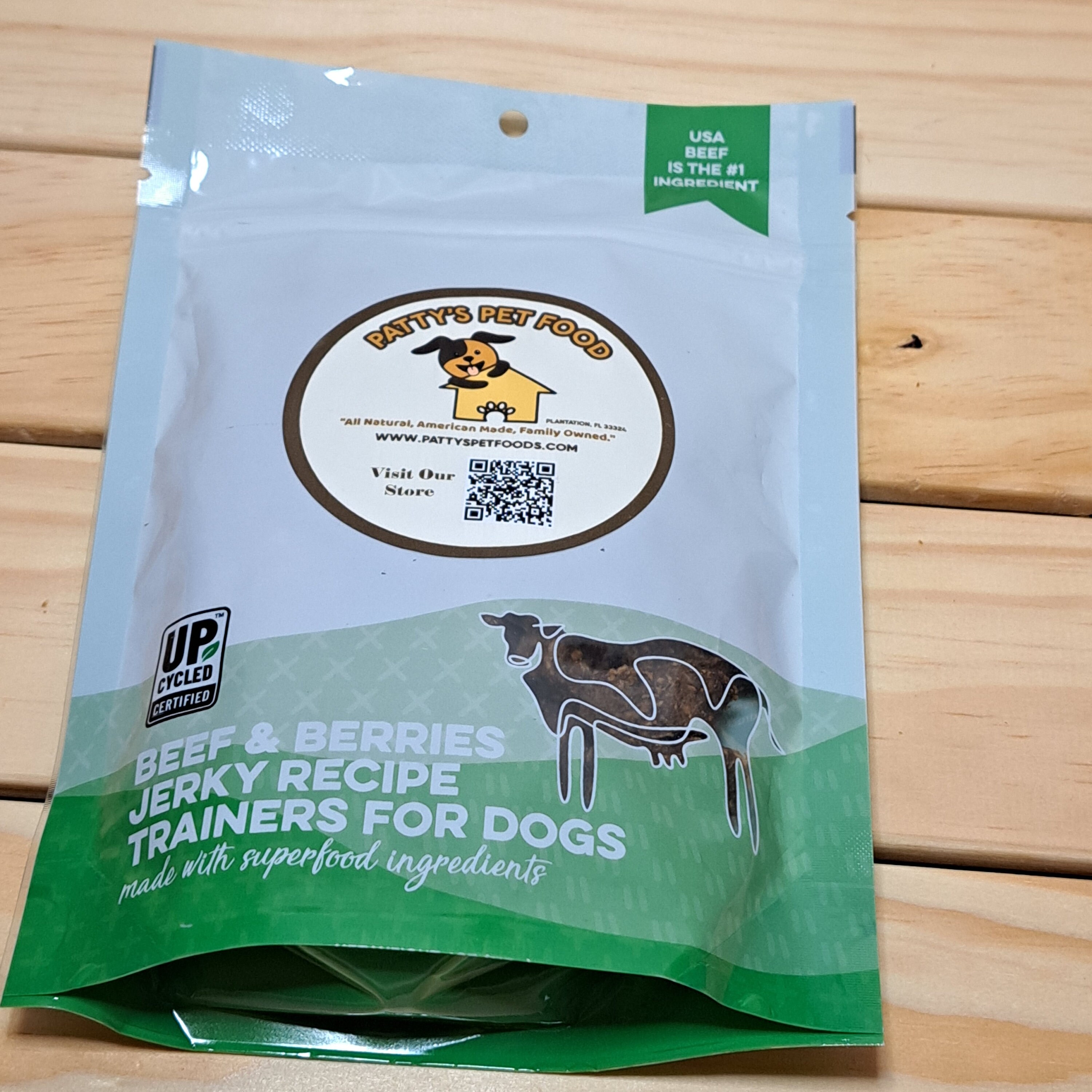 Premium Beef Jerky Dog Training Treats Healthy & Delicious