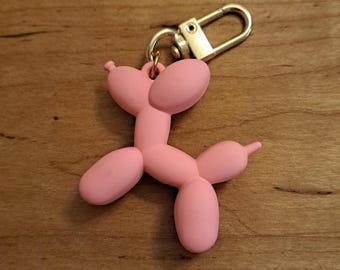Whimsical Balloon Dog Keychain - Perfect for Dog Lovers