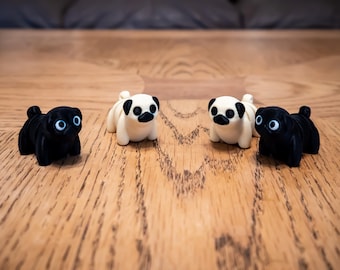 Baby Pug Fidget Toy, Keychain