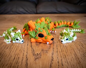 Baby Pumpkin Wyvern Dragon Fidget Toy