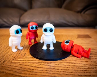 Tiny Mummy Fidget Toy, Keychain