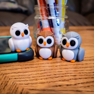 Baby Owl Fidget Toy, Keychain