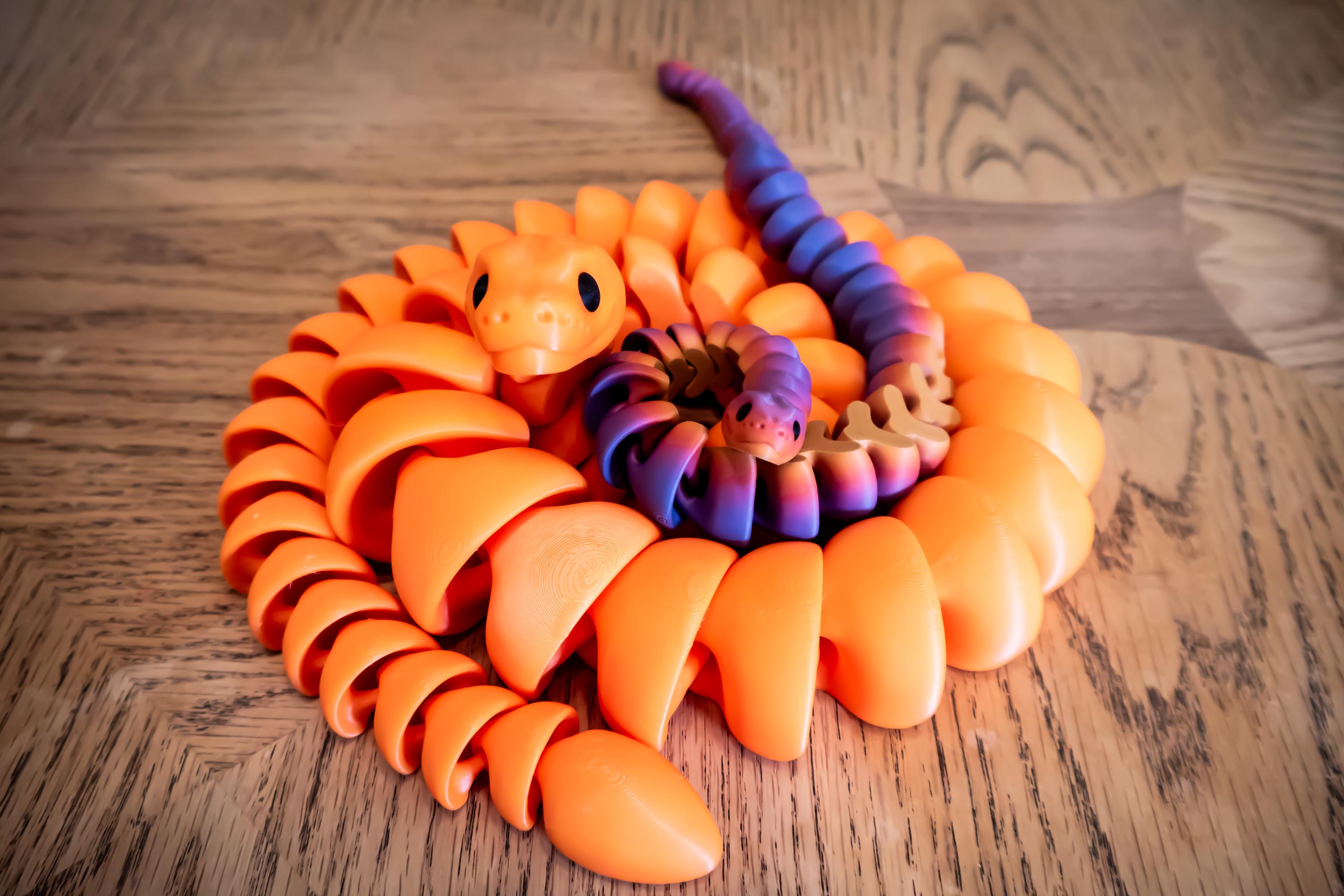 ZOU Ball Python Snake Fidget Toy