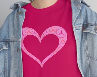 Mercedes Valentine&#39;s T-Shirt, Valentinstag Geschenk, Freundin Valentine Geschenk.